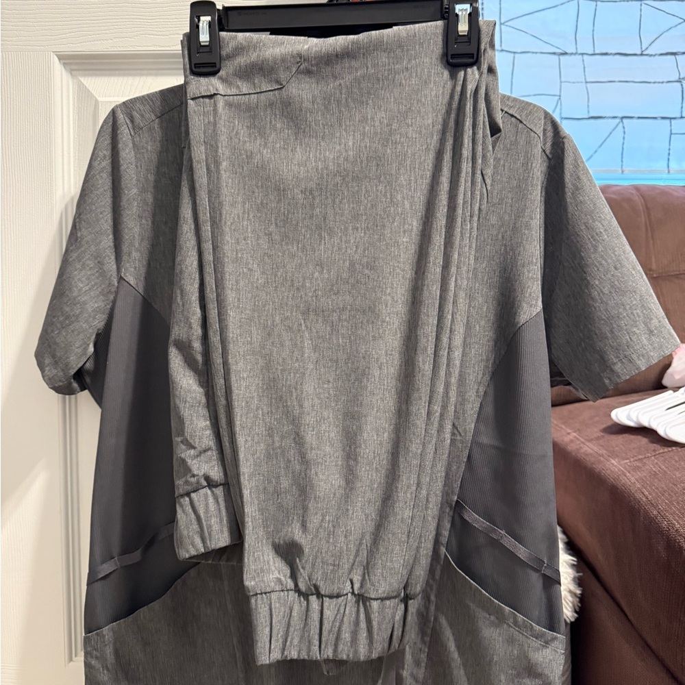 Hanes Gray Women's Two-Piece Set